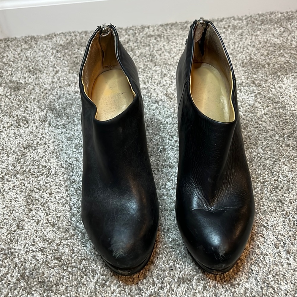 black heels